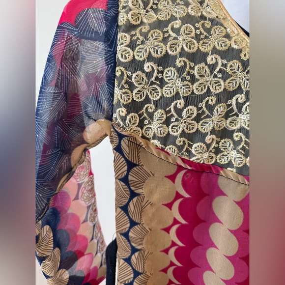 Girls Embroidered Dress, Size 7/8 - Picture 4 of 7